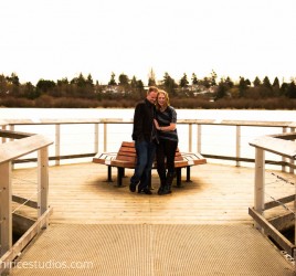 Victoria BC Engagement Photographer at Swan Lake