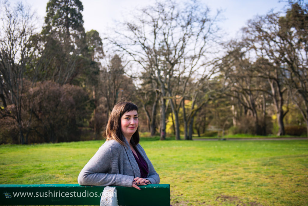 Hypnotherapist brand photography in Beacon Hill Park